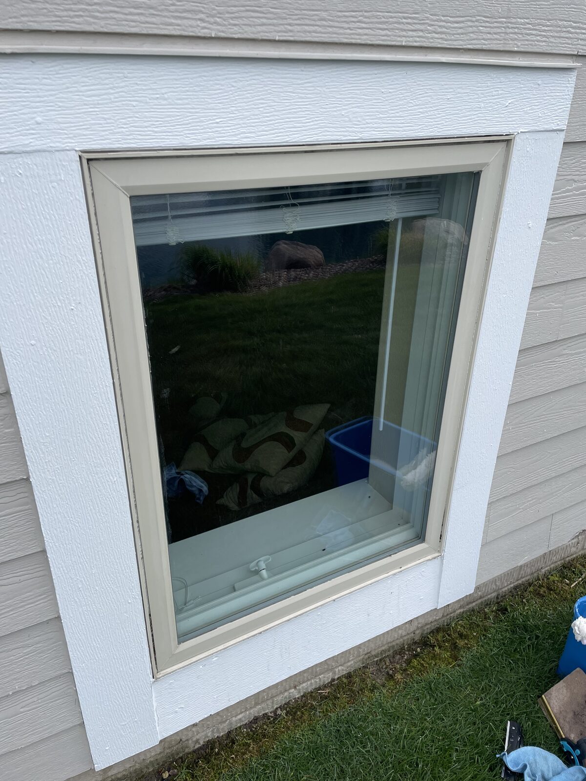 Same window after TLC Bros cleaning — streak-free