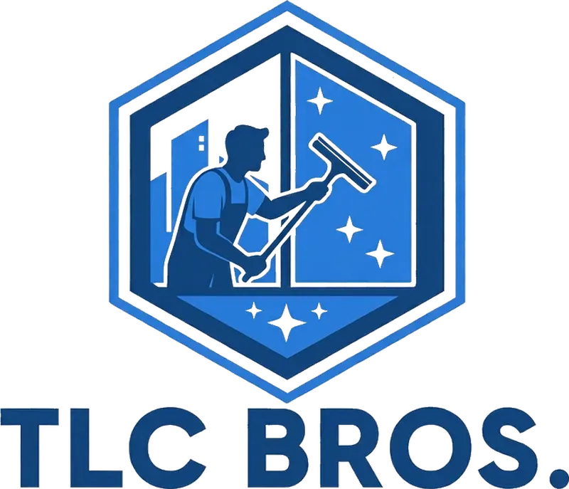 TLC Bros. window cleaning logo